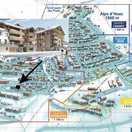 Neuf De Standing, 400m Du Centre, 3 Chambres, Proche Pistes, Parking Inclus - Fr-1-645-49 Apartamento Huez